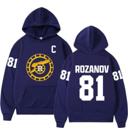 Heated Rivalry Ilya Rozanov 81 Boston Raiders Hoodies Men Women Hip Hop Fashion Sweatshirts Casual Loose Long Sleeves Pullovers