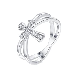 PANPOKI S925 Sterling Silver Flower Butterfly Insect Closed Ring For Women Finger Ring Personality Jewelry Party Trendy Gifts