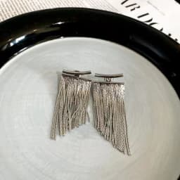 Fashion Statement Earring Long Statement Gold Color Bling Tassel Earrings For Women Female Wedding Daily Pendant Jewelry Gifts