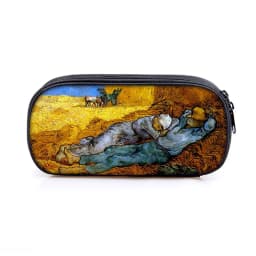 Van Gogh SunflowerThe Starry Night Paint Pencil Case Women Classic Oil Painting Stationary Bags Pencil Box School Supplies