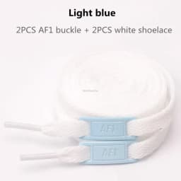 White Original Shoelaces Combination for Flats Sneakers Shoe Decoration Accessories Suitable for Shoe Lacing And Sneaker Customi