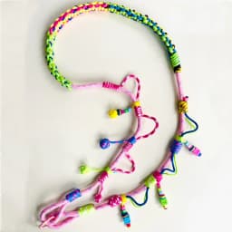 Multicolor Hand-woven Functional Replacement Bag Strap Adjustable Anti-lost Camera Phone Lanyard Shoulder Strap Accessories
