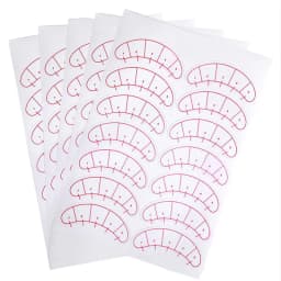 70 Pairs False Eyelash Eye Sticker Eyelashes Extension Grafted Eyelash Eye Pads Paper Patches Wraps Practice Patches MakeUp Tool