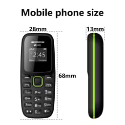 SERVO BM310 Super Mini Mobile Phone 2 SIM Standby Call Recording Magic Voice Blacklist MP3 Player 2G GSM Small Backup Cellphones