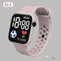 Creative Calculator Watch Cartoon LED Digital Kids Watch Fashion Sports Electronic Watch for Boys Girls Kids Student Gift Clock