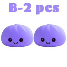 2027 New Dumpling Night Lights Glowing Dumplings Desktop Ornament Cute Glowing Dumpling Steamer Box Kawaii Dumpling Lights Gifts