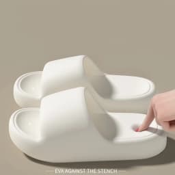 Couple's Summer Indoor Home Slippers 2026 Thick Bottom Lightweight Eva Slippers Women Plus Size Soft Sole Message Slides Shoes