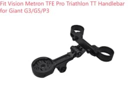 CNC Aluminium Bike Computer Mount for Fit Vision TFE Metron Pro Triathlon TT Handlebar for GOPRO Garmin Wahoo Bryton IGPS Giant