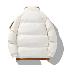 2026 winter casual down cotton jacket Men's short cotton coat trendy solid color thicken warm women's coat youth winter jacket