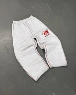 Retro Striped Sweatpants Elastic Waist Elastic Casual Pants Y2K Pants Harajuku Hip Hop Loose Pants Jogging Street Wear COTTON