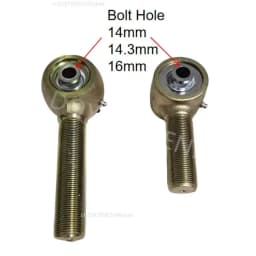4130 1.25 SUV Reconstruction 1 1/4 Biased Lever End Kit,1 piece Johnny joint+1 piece stopper+1 piece nut