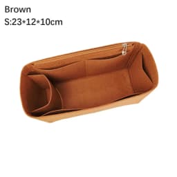 Felt Handbag Insert Bag Multi-Pocket Portable Purse Liner Bag Support Storage Organization Bag Organiser for Birkin25/30/35