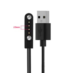 2 Pins 4 Pins Smartwatch Dock Charger Adapter USB Charging Cable Cord for Smart Watch Power Charge Wire Accessories