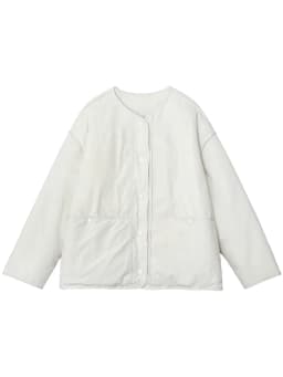 CHIC VEN Women Down Coats Simple Loose Texture Round Neck Down Jacket 90 White Duck Down Jacket Autumn Winter 2025