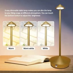 GGbingo Type-C Rechargeable Table Lamp Creative Touch Led Light Coffee Room Decor Table Lamp Lampada Decorative Desk Lamp