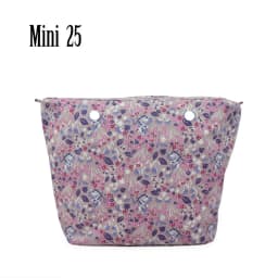 TANQU New Colorful Waterproof Inner Lining Insert Zipper Pocket for Classic Mini Obag Canvas  Inner Pocket for O Bag