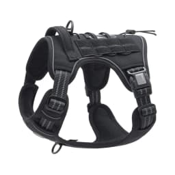 Reflective Tactical Harness For Large Small Dogs Training Vest Leash Pet Harness And Leash Set For Dog Outdoor Adjustable Padded