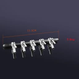 1 2 3 4 5 Way Aquarium Air Splitter Valve Fish Tank Air Pump Flow Splitter Distributor Pump Valve Tap Lever Control Switch Valve
