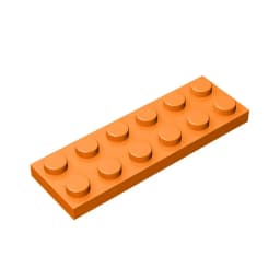 3795 Plate 2 x 6 Bricks Collections Bulk Modular GBC Toys For Technical MOC DIY Buildings Blocks Compatible