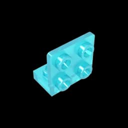 MOC PARTS GDS-642 ANGULAR PLATE 1.5 BOT. 1X2 2/2 compatible with lego 99207 children's toys Assembles Building Blocks Technical