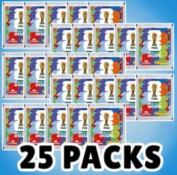 Panini 2026 FIFA World Cup Sticker Sealed Box 50 Packs Estimated 350 Collectible Soccer Player Blind Stickers For Fan Collection