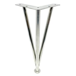 1PC 20cm-40cm Gold Iron Table Legs Metal Hardware Furniture Foot Stainless Steel Adjustable Tilt Cabinet