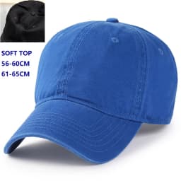 11 Colors Oversize Baseball Cap XXL Big Head Hats for Men Large Head Dad Hat Adjustable Plus Size
