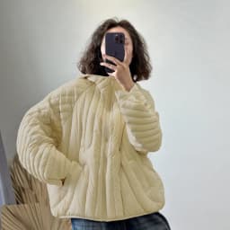 Schinteon Women Ultralight 90% White Duck Down Jacket Over Size Loose Casual Autumn Winter Outwear Vintage Coat Hood 2026 New