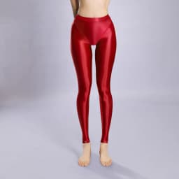 New Shiny Nylon Leggings High Cut Patchwork Pencil Pants Tights Trousers Elastic Yoga Fitness Pantalon Spodnie Collant Joggers