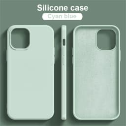 NEW Liquid Silicone Case For iPhone 17 16 Pro Max 15 14 12 11 13 Mini ProMax Luxury Shockproof Cover X XR 7 8 14 Plus Accessory