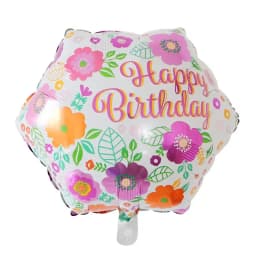 50pcs 18inch Round Foil Balloon Happy Birthday Inflatable Foil Helium Balloons Birthday Party Decoration Kids Toys Air Globos