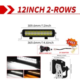 CO LIGHT ECE R112 R10 R7 32" LED Light Bar Single Row Flood Spot Combo Beam DRL Off Road Lights for Trucks ATV UTV Boat Pickup