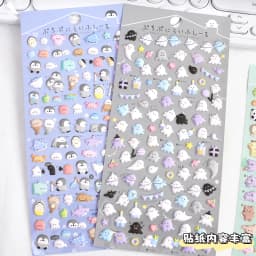 3 pcs/6 pcs Kawaii Mini Animals Cartoon 3D Puffy Stickers Scrapbooking DIY Journal Stationery Sticker Cute Deco School Supplies