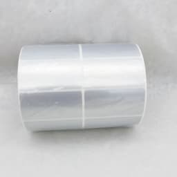Matte Silver PET Barcode Label 100 90 80 70 60 40 50 30 20 Transfer Ribbon Printer Sticker