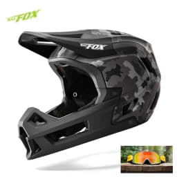 BATFOX Full Face Bike Helmet Off Road Speed Reduction Downhill Protect MTB Bicycle Helmet BMX Riding Racing Gear Cycling Helmets