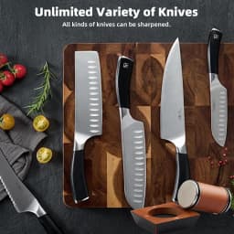 Niiruo 4 Angles Rolling Knife Sharpener Kit For Straight Edge Roller Knife Sharpening With Industry Diamonds Whetstone Knife Set
