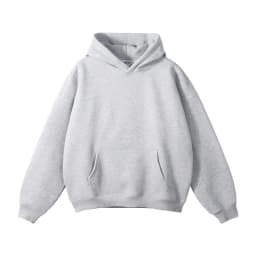 Winter Solid Color Hoodie Hip Hop Plush Hooded Sweatshirts Oversized Pullover Harajuku Custom Casual Hoodies Tracksuit Men Women