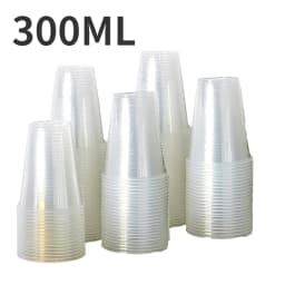 50/100PCS Disposable Clear Plastic Cup Outdoor Picnic Plastic Cup Drinking Cup for Parties Birthdays Weddings Camping Utensils