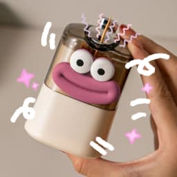 Creative Toothpick Storage Box Automatic Pop-up Toothpick Box Home Living Room Dining Room Push-type Toothpick Holder