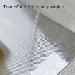 Good Quality 10 Pieces Self Adhesive 50LPI Lenticular Film Sheets 0.6mm Thickness For 3D Photos Make