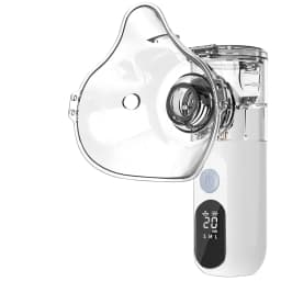 Fireurus Rechargeable Nebulizer Adjustable LED Display Medical Silent Ultrasonic Inhaler Mobile Steam Device Adult Child Medical
