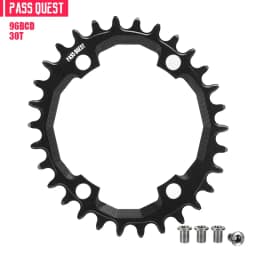 96bcd asymmetric Narrow Wide Chainring 30 32 34 36 38 40 42 Teeth Crown 96 bcd Oval Chain Ring Single For Deore Xt M7000 M8000