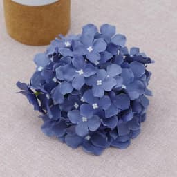 10 PACKS Silk Hydrangea Flowers Artificial Flowers Heads Full Hydrangea with Stems for Wedding Home Party Shop Baby Shower Decor