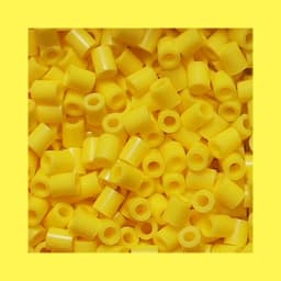Yellow Color 5mm 1000PCS Pixel Art Perler Beads Yantjouet Hama Beads Iron Fuse Beads Diy Puzzles Pixel Art Gift Toy