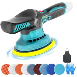 Electric Cordless Car Polisher 6 Gear Speed Adjustable Auto Polishing Machine Home Cleaning Waxing sowing Machine