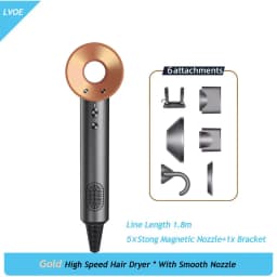 High-Speed Hair Dryer High-Power Negative Ion Hairdryers For Home Hair Salons Hair Care Hot/Cold Air Blow Dryer Free Shipping