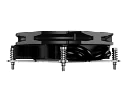 ID-Cooling IS-30 Black Low Profile 30mm Height Super Slim CPU Radiator LGA1700 1200 AM4 AM5 4 Heatpipe Cooling Fan A4 Chassis