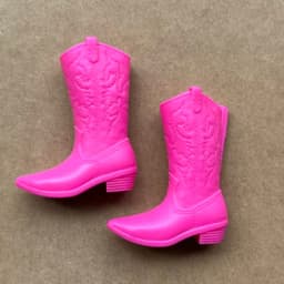 Original 1/6 Doll Long Boots White Black Red Silver Blue Colorful Doll Shoes DIY Doll Personality Decors