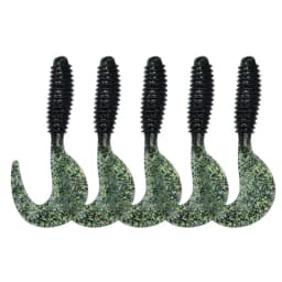 JYJ 10cm 8.5g 5pcs/bag soft artificial lure grub worm bait , long crooked tail wobbler swimbait da pesca bass crappie pike lure