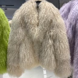 YOLOAgain 2025 Winter Warm Women's Real Mongolia Sheep Fur Jacket Plus Size 8XL Sheep Fur Coat